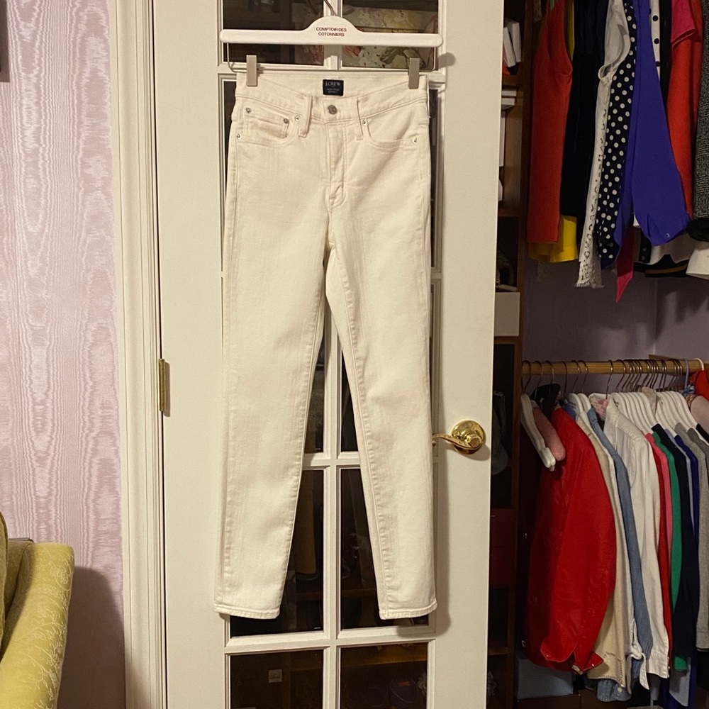 J. Crew Factory White Jeans